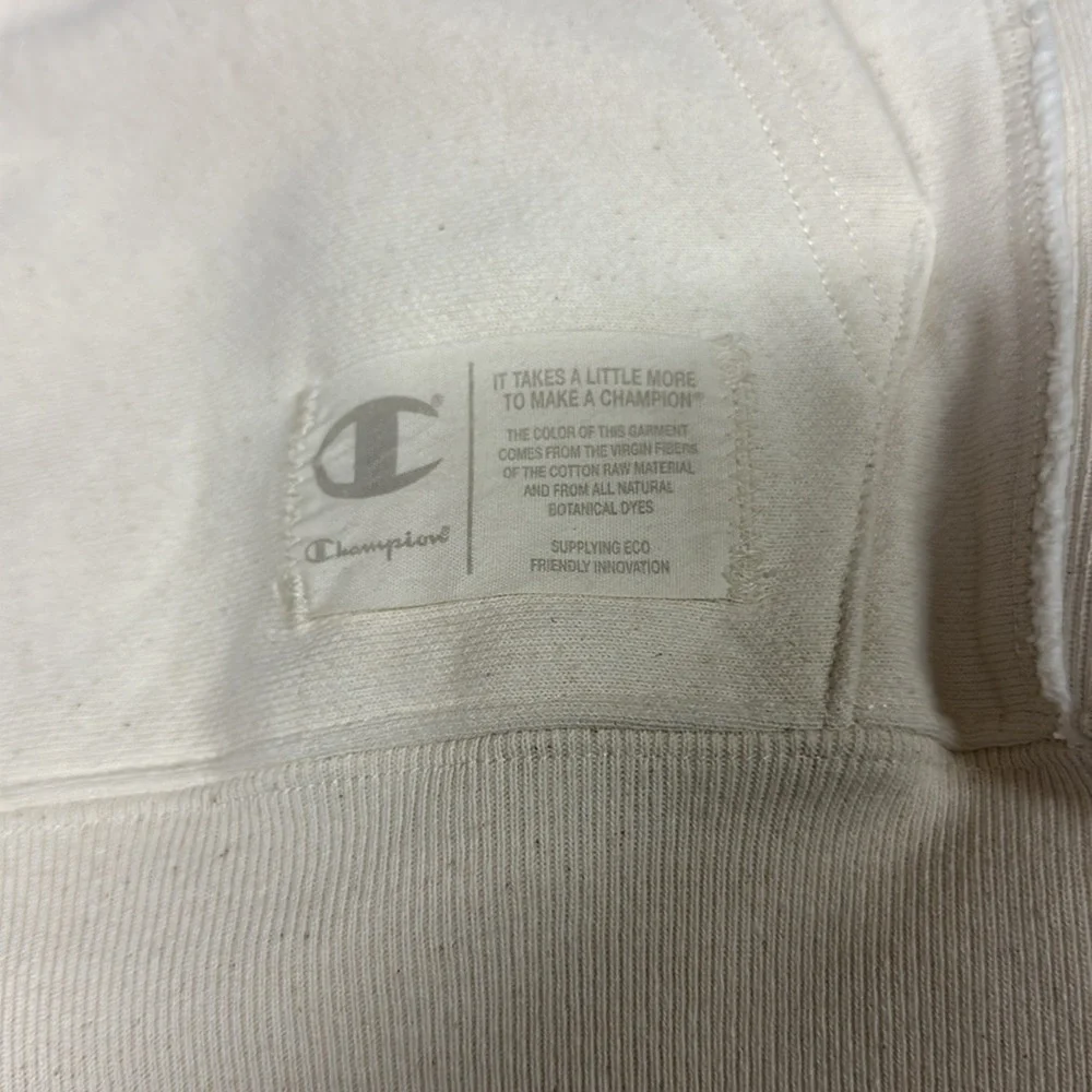 Champion reverse weave hoodie - cream - Picture 2 of 4